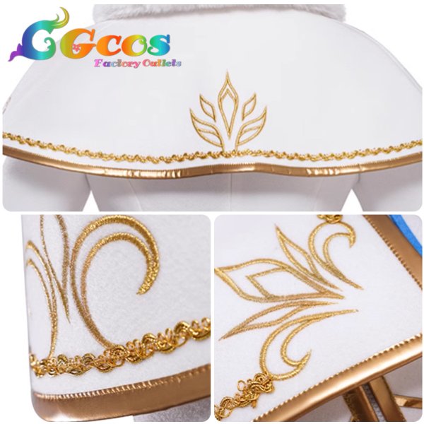 画像3: ゼルダの伝説 ゼルダ姫 冬服 コスプレ衣装 (3)