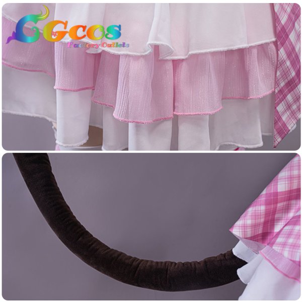 画像10: ネコぱら ショコラ バニラ アイドル コスプレ衣装 (10)