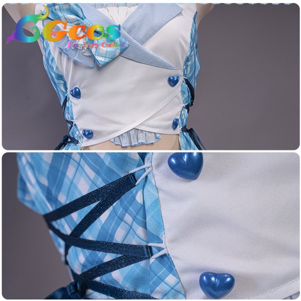 画像16: ネコぱら ショコラ バニラ アイドル コスプレ衣装 (16)