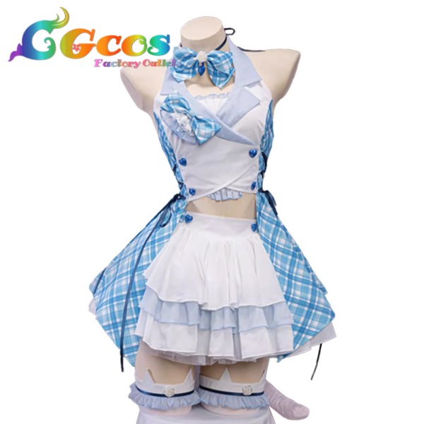 画像2: ネコぱら ショコラ バニラ アイドル コスプレ衣装 (2)