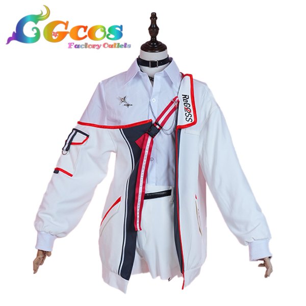 画像4: バーチャルYouTuber VTuber 火威青 音乃瀬奏 一条莉々華 儒烏風亭らでん 轟はじめ コスプレ衣装 (4)