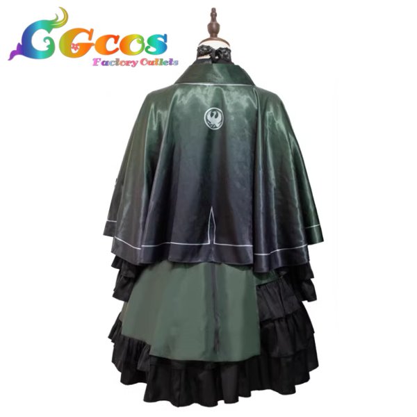 画像2: バーチャルYouTuber VTuber 儒烏風亭らでん 通常服 コスプレ衣装 (2)