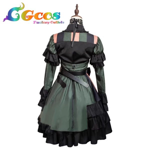 画像3: バーチャルYouTuber VTuber 儒烏風亭らでん 通常服 コスプレ衣装 (3)