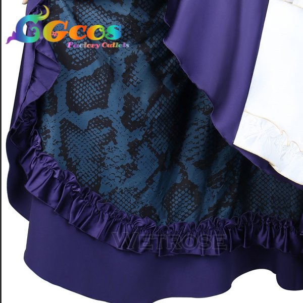 画像4: バーチャルYouTuber Vtuber Meloco Kyoran (狂蘭 メロコ) メイド服 コスプレ衣装 (4)