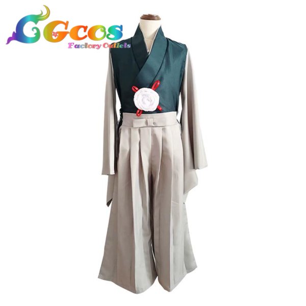 画像3: 僕のヒーローアカデミア 緑谷出久 和服 コスプレ衣装 (3)