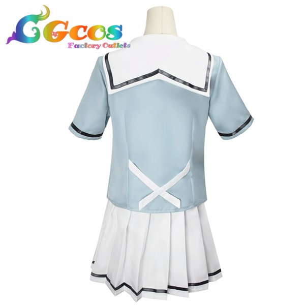 画像2: BanG Dream!(バンドリ) 戸山香澄 夏制服 コスプレ衣装 (2)