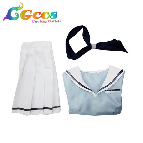 画像5: BanG Dream!(バンドリ) 戸山香澄 夏制服 コスプレ衣装 (5)