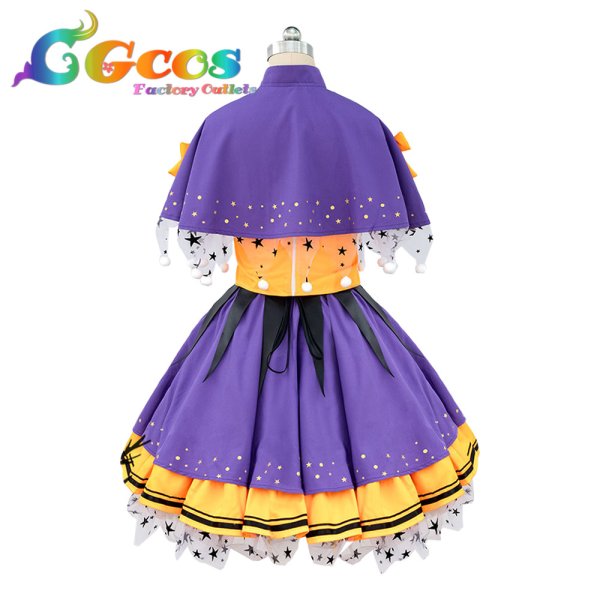 画像2: Re:ゼロから始める異世界生活 エミリア いっぱい氷散弾・ハロウィン コスプレ衣装 (2)