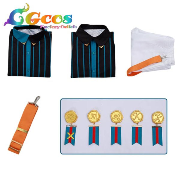 画像6: あんさんぶるスターズ! スカウト!敬人塾 天城一彩 伏見弓弦 白鳥藍良 影片みか 蓮巳敬人 コスプレ衣装 (6)