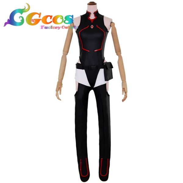画像2: サイバーパンク エッジランナーズ ルーシー コスプレ衣装 (2)