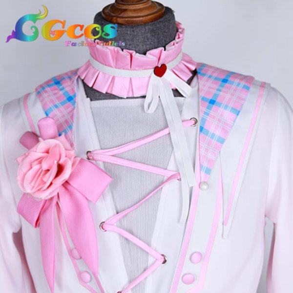 画像2: あんさんぶるスターズ! 桜河こはく サンリオコラボ コスプレ衣装 (2)