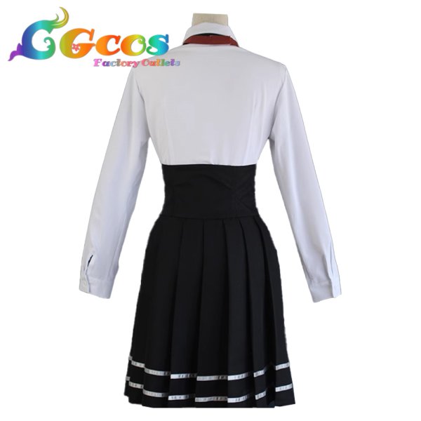 画像3: ニューダンガンロンパV3 みんなのコロシアイ新学期 白銀つむぎ コスプレ衣装 (3)