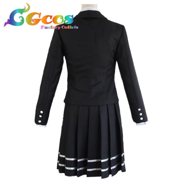 画像4: ニューダンガンロンパV3 みんなのコロシアイ新学期 白銀つむぎ コスプレ衣装 (4)