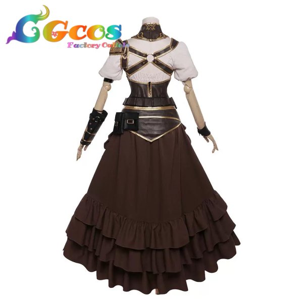 画像2: ファイナルファンタジーXIV ネオイシュガルディアン・レンジャートップス ドレス コスプレ衣装 (2)