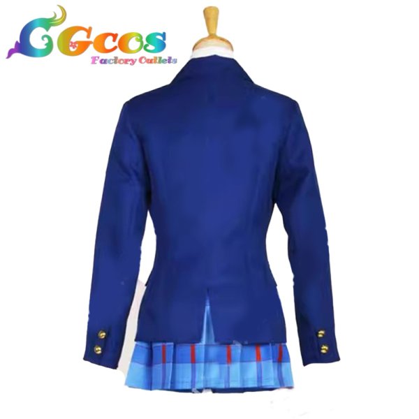 画像7: ラブライブ! School idol project 高坂穂乃果 制服(冬服) コスプレ衣装 (7)