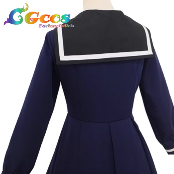 画像3: ゾンビランドサガ 紺野純子 制服 コスプレ衣装 (3)