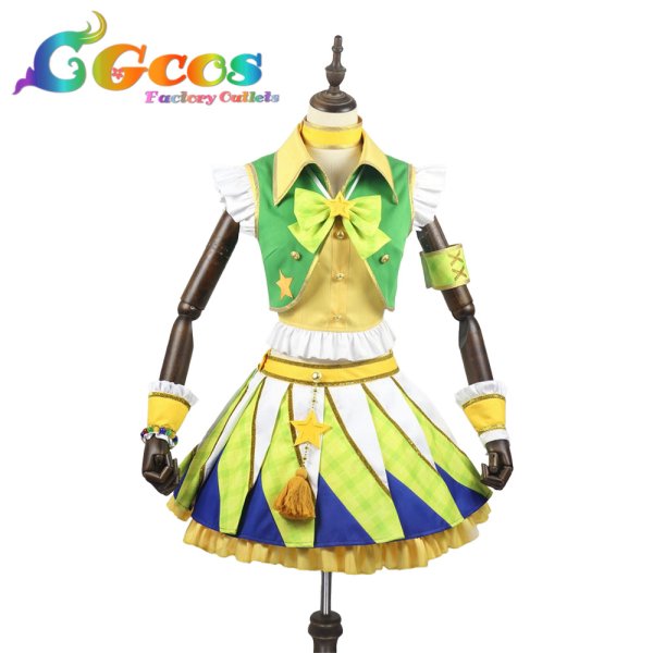 画像1: アイカツ!　新条ひなき　イエローパレードコーデ　コスプレ衣装 (1)