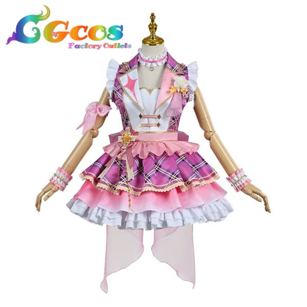 画像1: ラブライブ！スーパースター!!　Liella!　嵐千砂都　フレッシュライブ編　コスプレ衣装 (1)