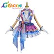 画像1: ラブライブ！スーパースター!!　Liella!　葉月恋　フレッシュライブ編　コスプレ衣装 (1)
