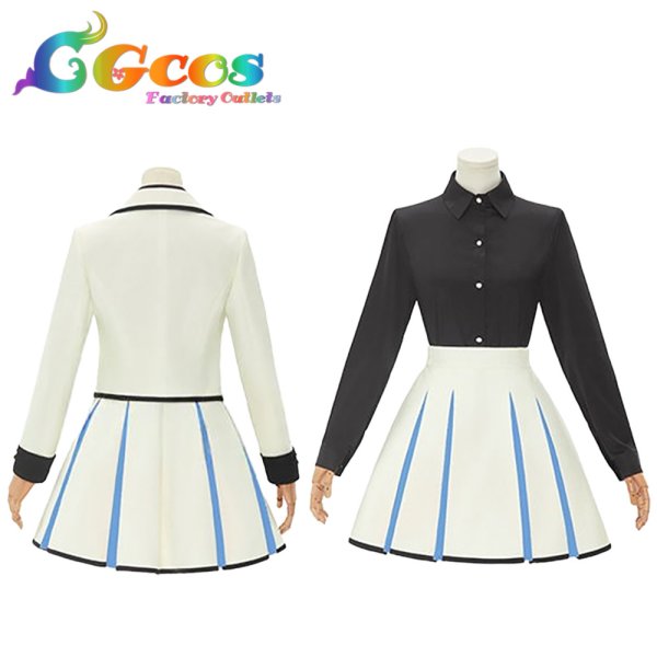 画像2: ラブライブ！虹ヶ咲学園スクールアイドル同好会　朝香果林　Future Parade　コスプレ衣装 (2)