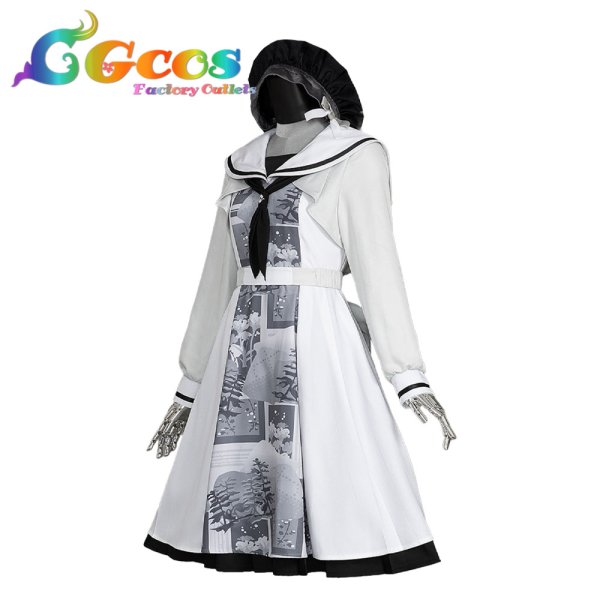 画像2: プロジェクトセカイ カラフルステージ!feat.初音ミク　宵崎奏　想望のセーラー　優しい音色の記憶　コスプレ衣装 (2)