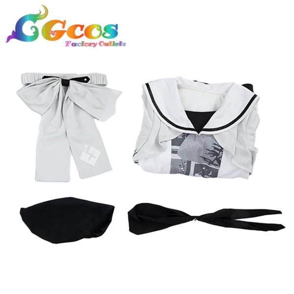 画像6: プロジェクトセカイ カラフルステージ!feat.初音ミク　宵崎奏　想望のセーラー　優しい音色の記憶　コスプレ衣装 (6)