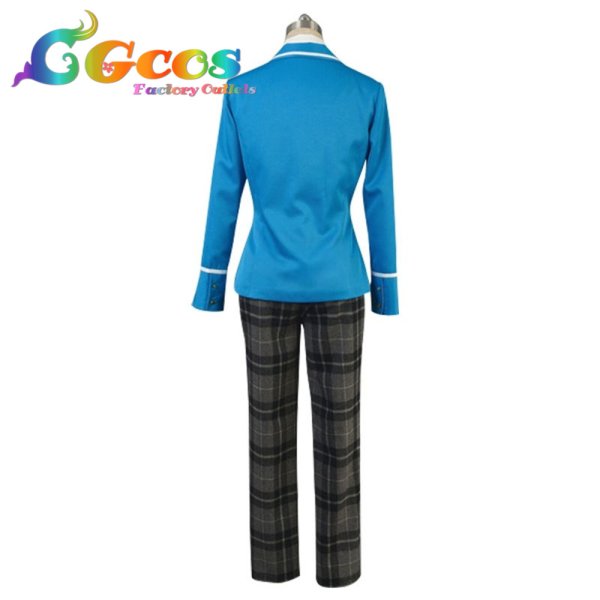 画像2: あんさんぶるスターズ！　Knights　冬制服　朱桜司　月永レオ　瀬名泉　朔間凛月　鳴上嵐　コスプレ衣装 (2)