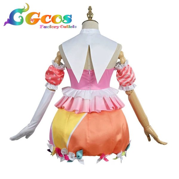 画像2: プロジェクトセカイ カラフルステージ!feat.初音ミク　鳳えむ　デフォルト　コスプレ衣装 (2)