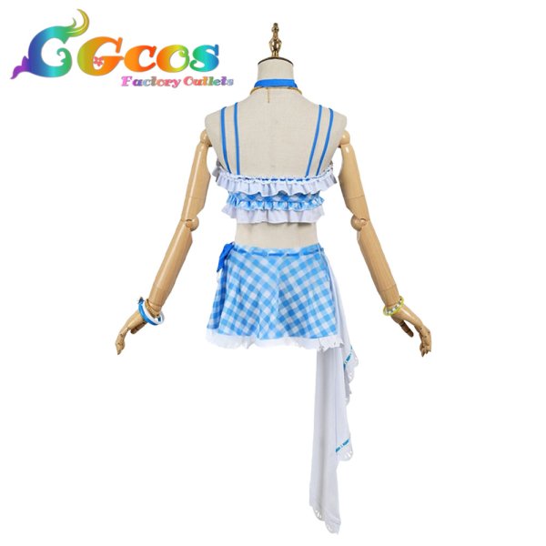 画像2: ラブライブ！スーパースター!!　Liella!　唐可可　サニーオーシャン編　コスプレ衣装 (2)