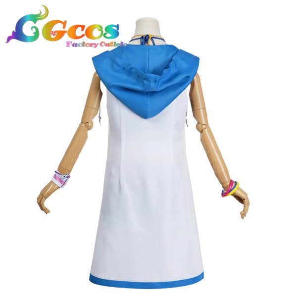 画像2: ラブライブ！スーパースター!!　Liella!　嵐千砂都　サニーオーシャン編　コスプレ衣装 (2)