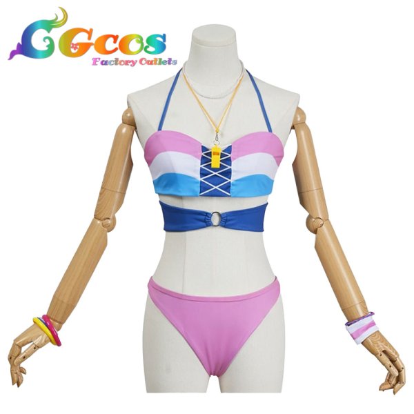 画像5: ラブライブ！スーパースター!!　Liella!　嵐千砂都　サニーオーシャン編　コスプレ衣装 (5)