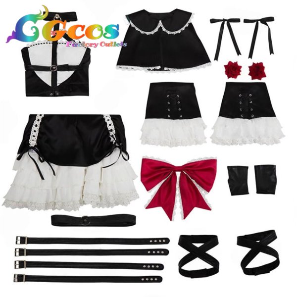 画像6: DEAD OR ALIVE　マリー・ローズ　コスプレ衣装 (6)