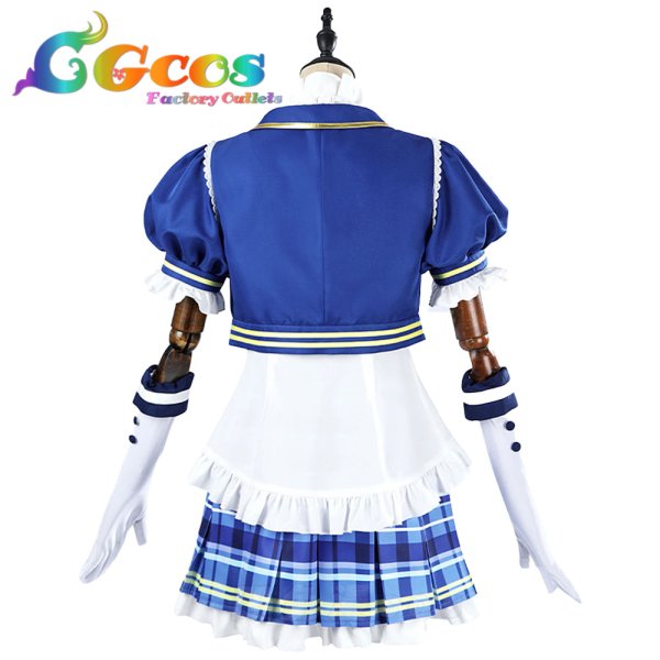 画像3: ラブライブ！サンシャイン!!　初期編　渡辺曜　高海千歌　国木田花丸　黒澤ダイヤ　黒澤ルビィ　津島善子　松浦果南　小原鞠莉　桜内梨子　コスプレ衣装 (3)