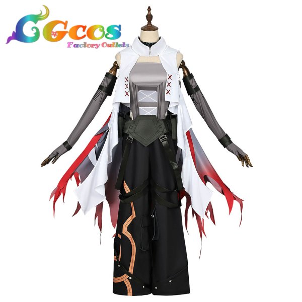 画像1: アークナイツ　マドロック(Mudrock)　礫瓦　コスプレ衣装 (1)