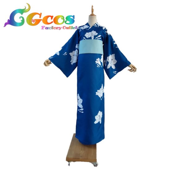 画像1: サマータイムレンダ　小舟澪　浴衣　コスプレ衣装 (1)