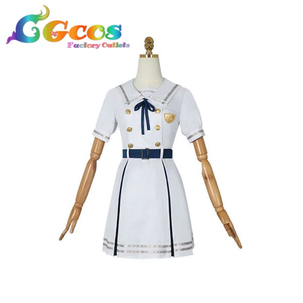 画像1: BanG Dream! It's MyGO!!!!!　若葉睦　月ノ森女子学園　夏服　コスプレ衣装 (1)