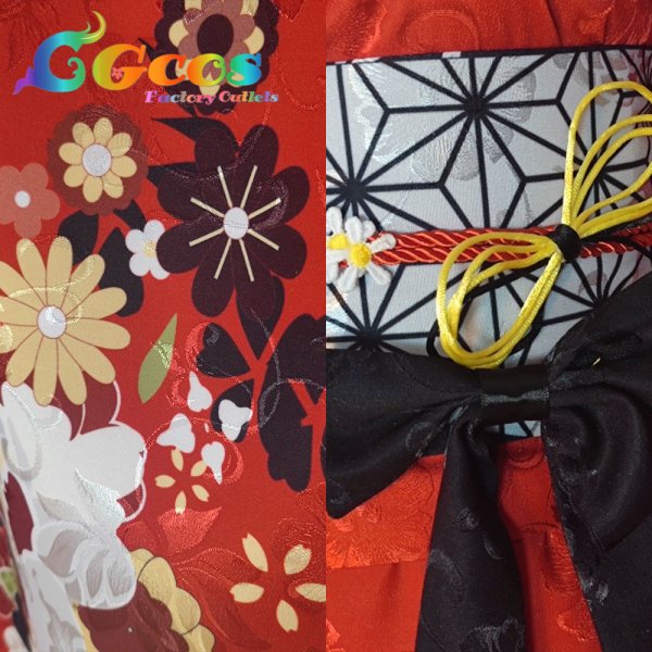 画像2: ブルーアーカイブ　獅子堂イズミ(正月)　コスプレ衣装 (2)