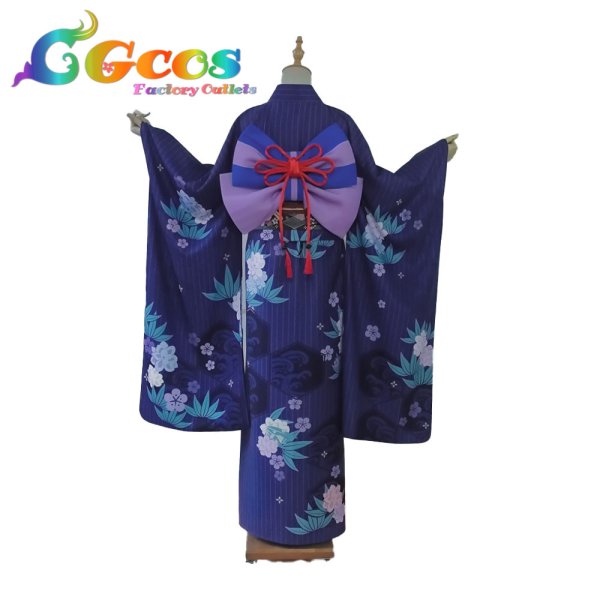 画像2: ブルーアーカイブ　黒舘ハルナ(正月)　コスプレ衣装 (2)