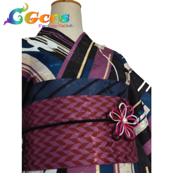 画像3: アイドルマスター シャイニーカラーズ　樋口円香　浴衣　コスプレ衣装 (3)