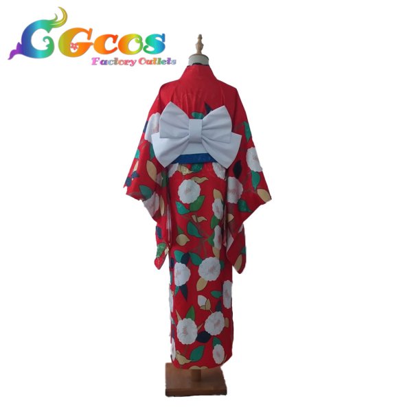 画像2: バーチャルYouTuber　VTuber　戌亥とこ　冬衣装 (着物)　コスプレ衣装 (2)