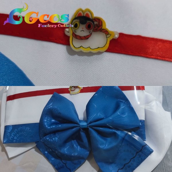 画像3: バーチャルYouTuber　VTuber　戌亥とこ　冬衣装 (着物)　コスプレ衣装 (3)