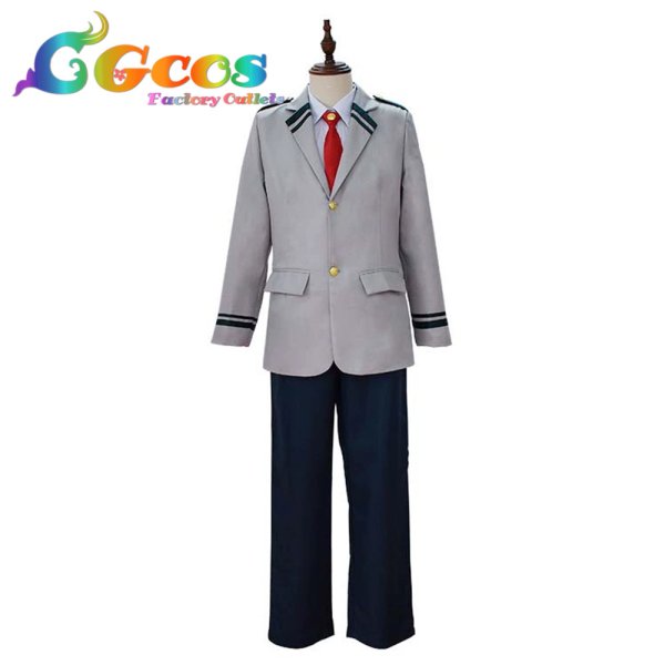 画像3: 僕のヒーローアカデミア 雄英制服 爆豪勝己 麗日お茶子 コスプレ衣装 (3)