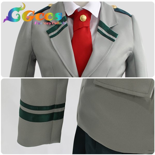 画像6: 僕のヒーローアカデミア 雄英制服 爆豪勝己 麗日お茶子 コスプレ衣装 (6)