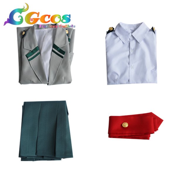 画像8: 僕のヒーローアカデミア 雄英制服 爆豪勝己 麗日お茶子 コスプレ衣装 (8)