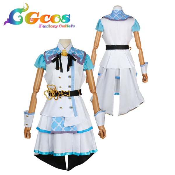 画像2: プロジェクトセカイ カラフルステージ! feat. 初音ミク 花里みのり 桐谷遥 桃井愛莉 Brand New World  コスプレ衣装 (2)