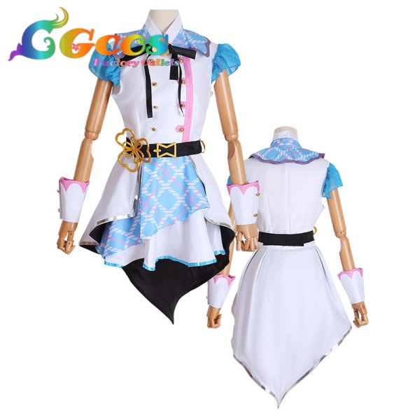 画像3: プロジェクトセカイ カラフルステージ! feat. 初音ミク 花里みのり 桐谷遥 桃井愛莉 Brand New World  コスプレ衣装 (3)