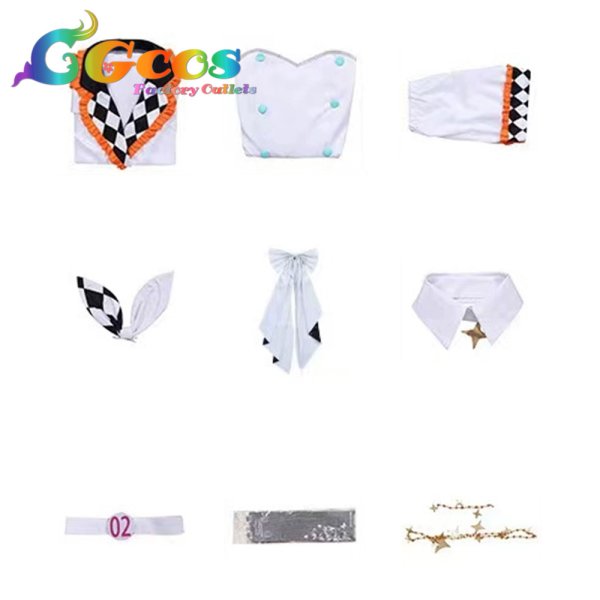 画像4: プロジェクトセカイ カラフルステージ! feat. 初音ミク 鏡音リン キラキラフリル コスプレ衣装 (4)