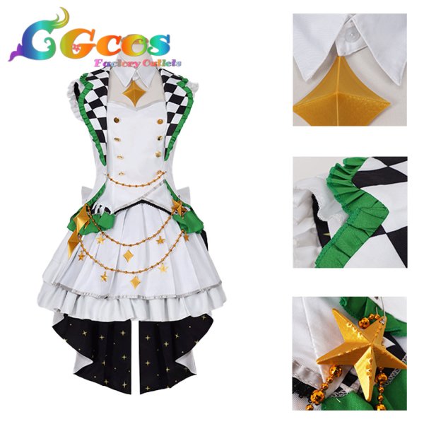 画像3: プロジェクトセカイ カラフルステージ！ feat. 初音ミク　グミ　MMJ GUMI　コスプレ衣装 (3)