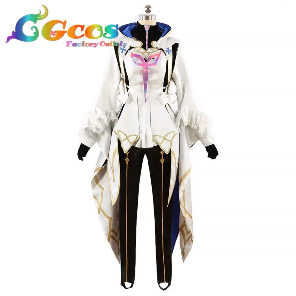 画像1: Fate/Grand Order　FGO　プロトマーリン　レディ・アヴァロン　コスプレ衣装 (1)