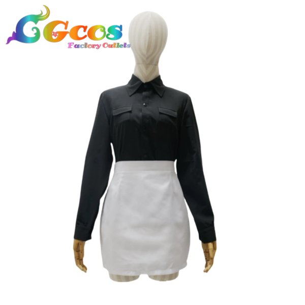 画像4: ブルーアーカイブ 佐城トモエ コスプレ衣装 (4)